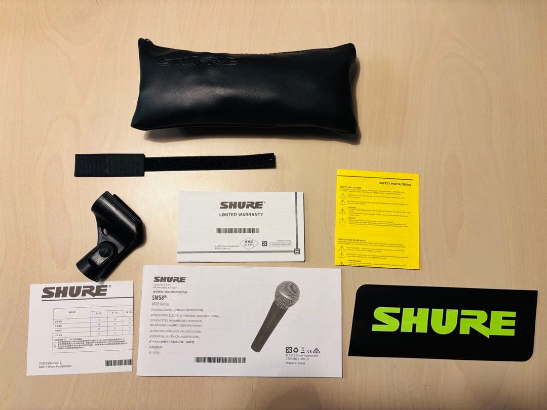 【新品】SHURE SM58 ダイナミックマイク