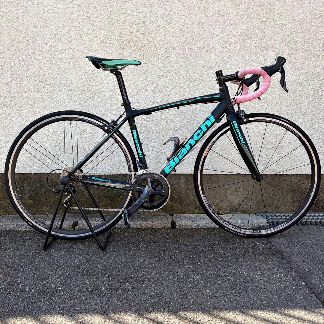 【総額20万相当】ビアンキ ロードバイク カスタム＆アクセ付【Bianchi】