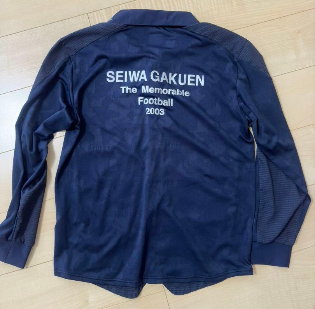 アスレタ　長袖　シャツ　襟付き　聖和学園　選手権