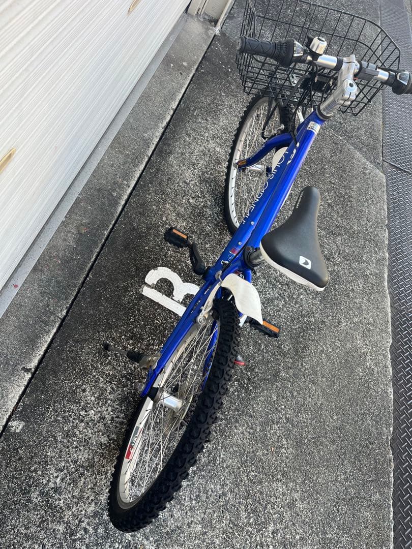 【直接引き取り希望】ルイガノ　22インチ　子供用自転車 青