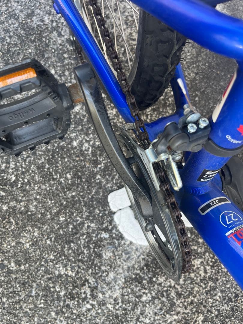 【直接引き取り希望】ルイガノ　22インチ　子供用自転車 青