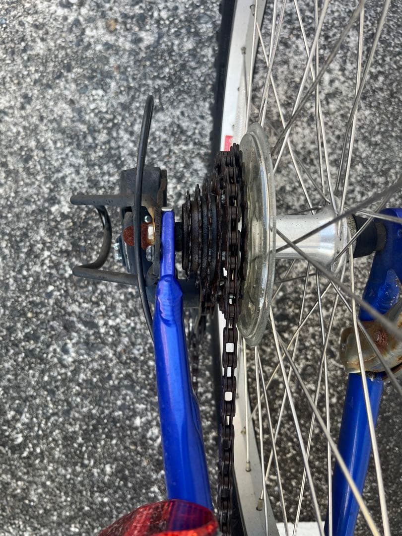 【直接引き取り希望】ルイガノ　22インチ　子供用自転車 青