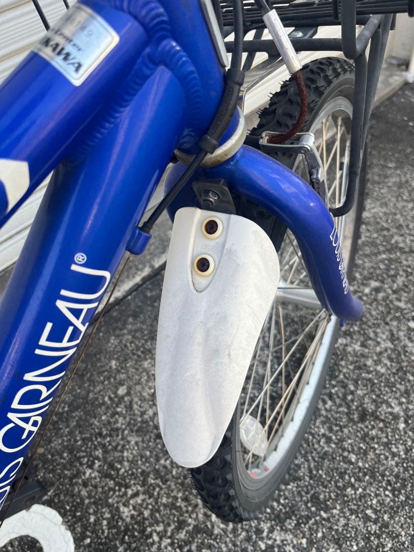 【直接引き取り希望】ルイガノ　22インチ　子供用自転車 青