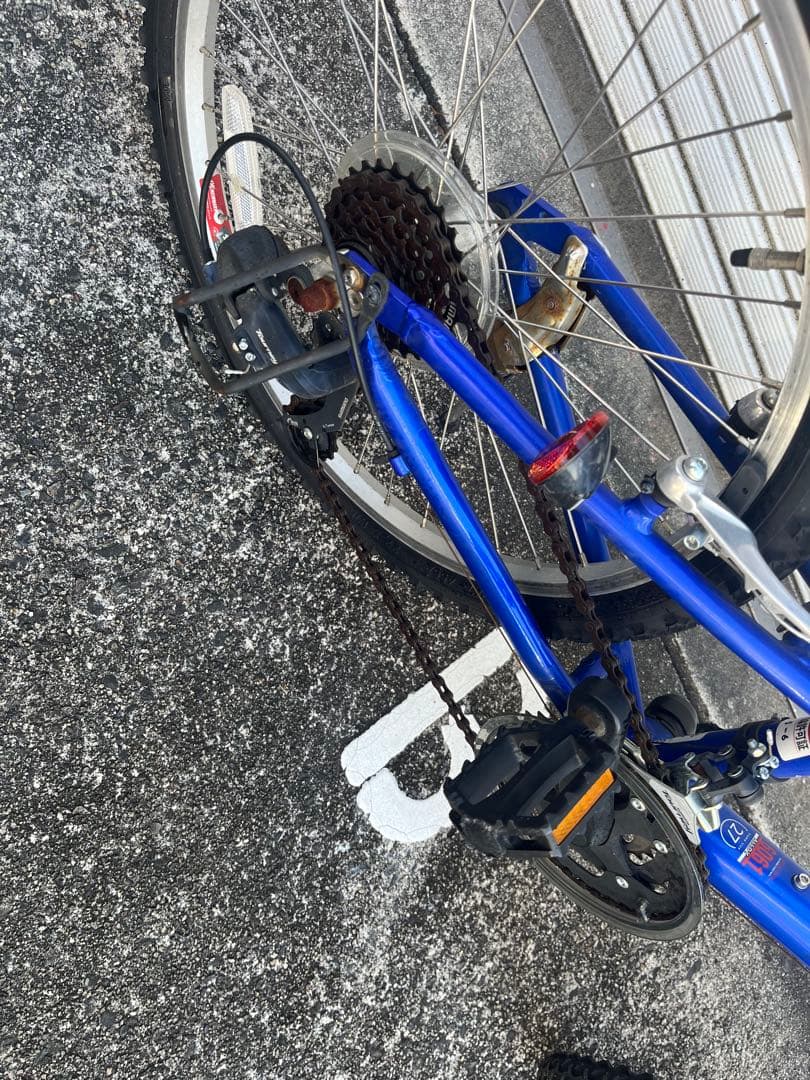 【直接引き取り希望】ルイガノ　22インチ　子供用自転車 青