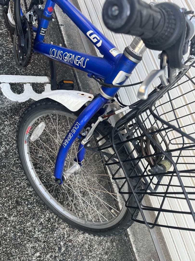 【直接引き取り希望】ルイガノ　22インチ　子供用自転車 青