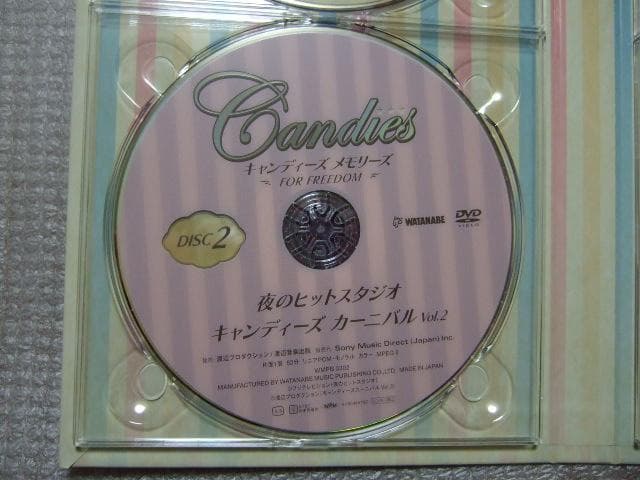 キャンディーズ メモリーズ FOR FREEDOM　1回のみ視聴　極美品