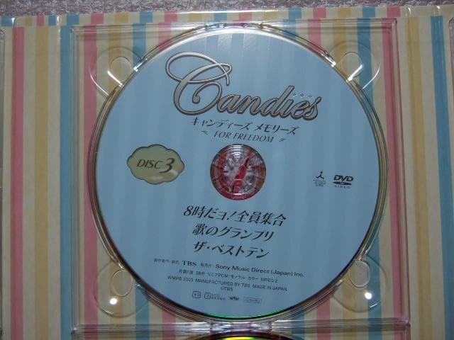 キャンディーズ メモリーズ FOR FREEDOM　1回のみ視聴　極美品