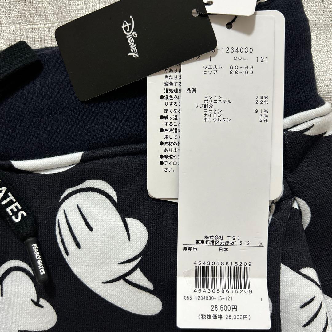 パーリーゲイツ ☆新品タグ付き☆レディース１裏起毛 ミッキーコラボ