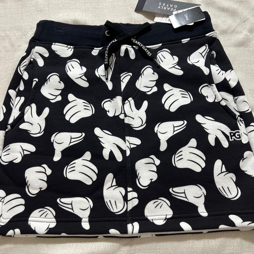 パーリーゲイツ ☆新品タグ付き☆レディース１裏起毛 ミッキーコラボ