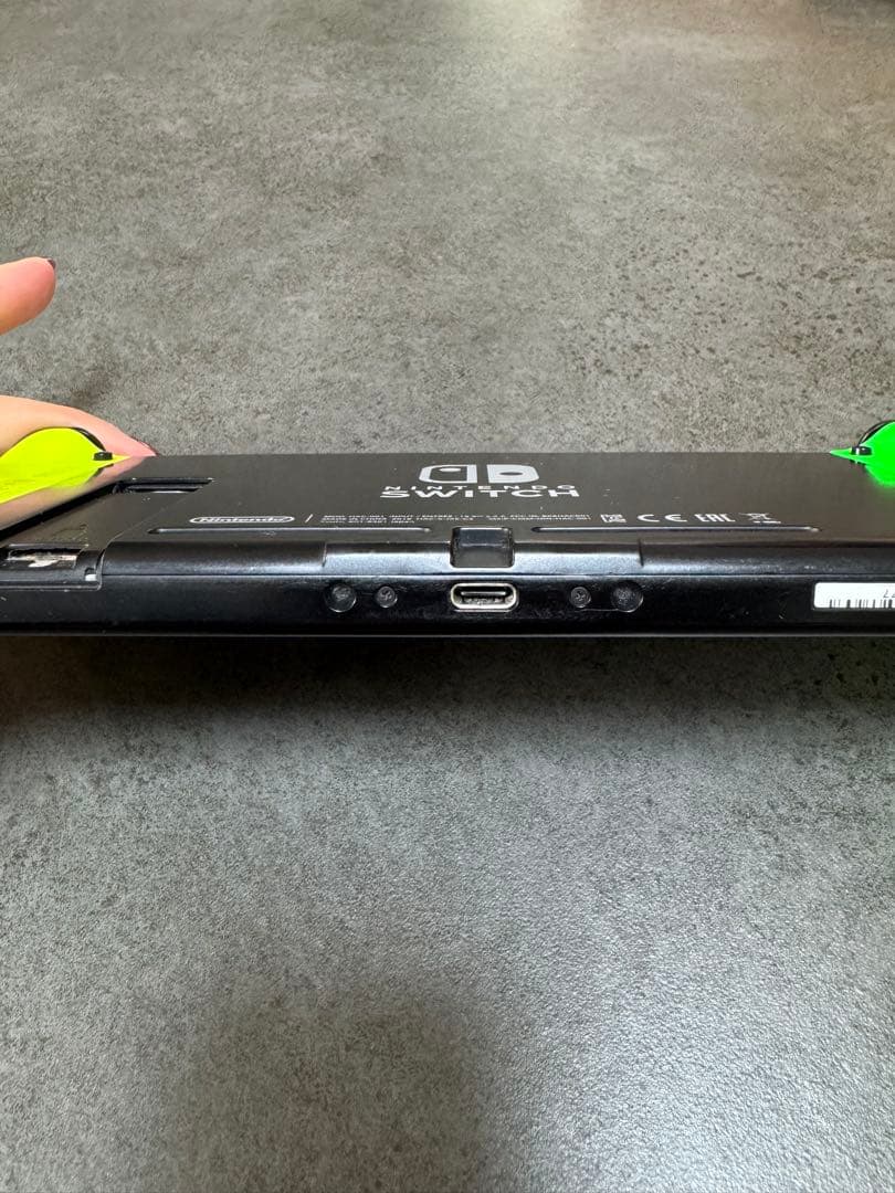 【ジャンク品】Nintendo Switch 本体 グリーン/イエロー