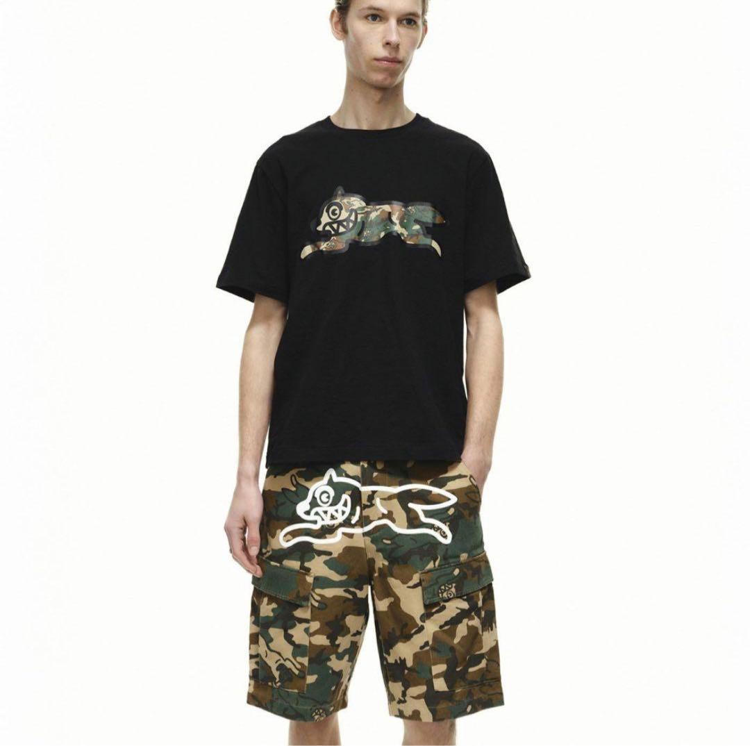 海外限定★ICECREAM BBC DOG カモフラ ショーツ Mサイズ
