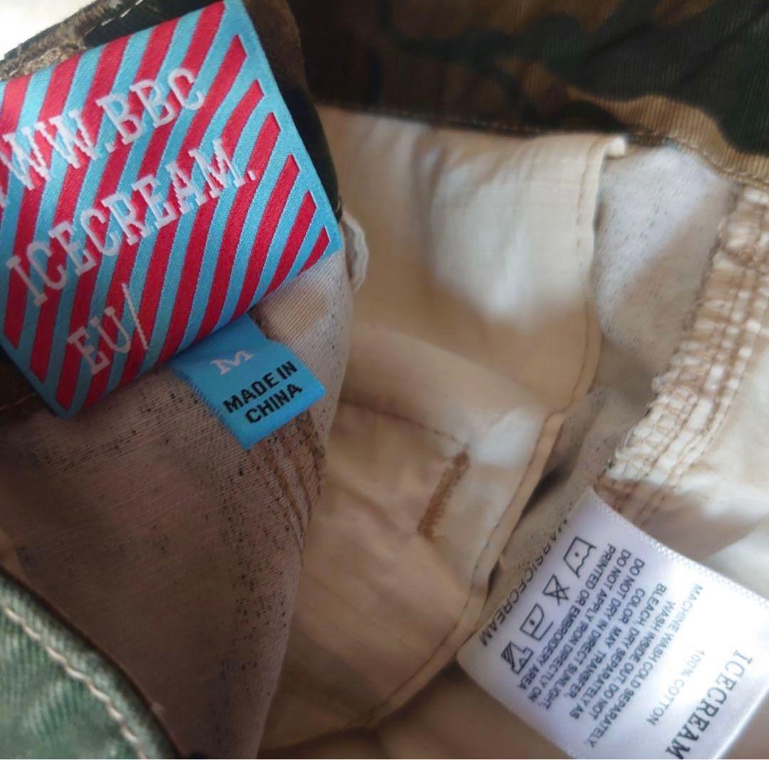 海外限定★ICECREAM BBC DOG カモフラ ショーツ Mサイズ