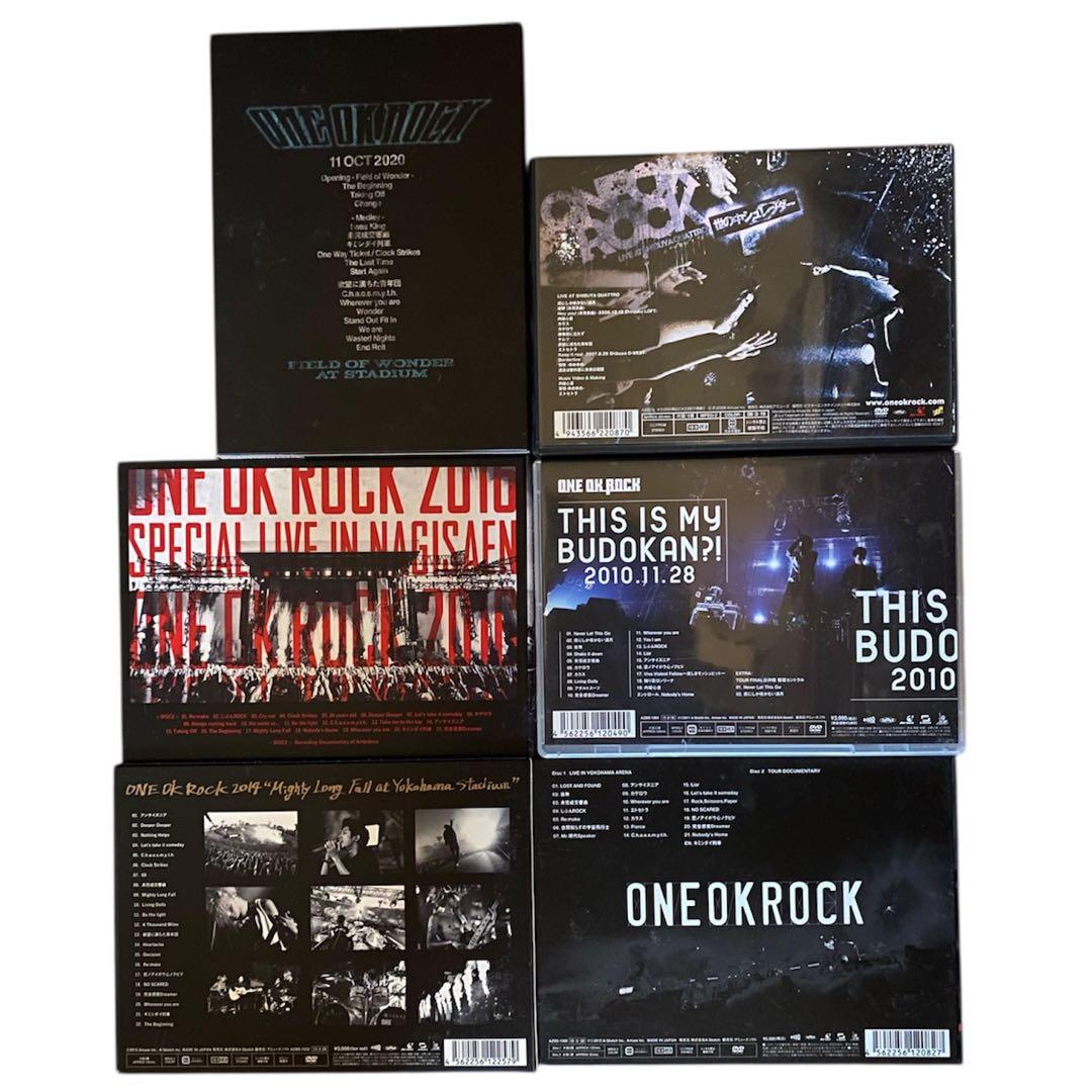 ONE OK ROCK DVD Blu-ray まとめ売りワンオク ライブ 映像