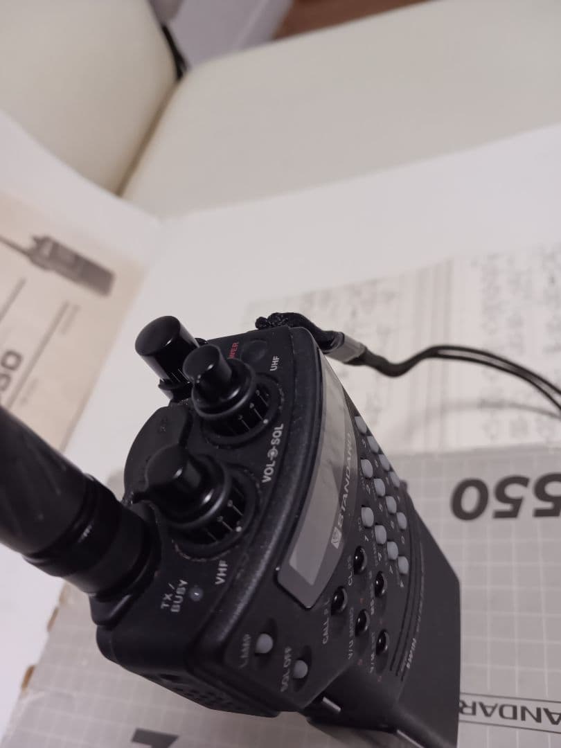 スタンダード C550 FMトランシーバー　ハンディ144MHZのみ