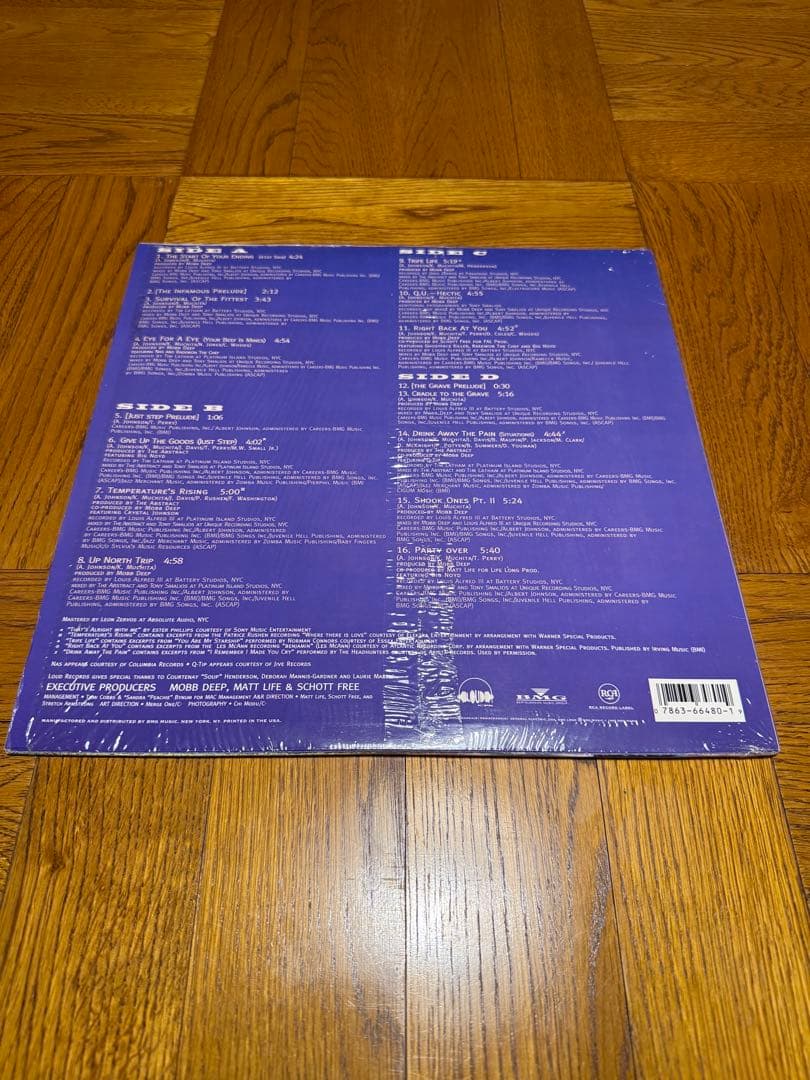 USオリジナル MOBBDEEP The Infamous レコード 2LP