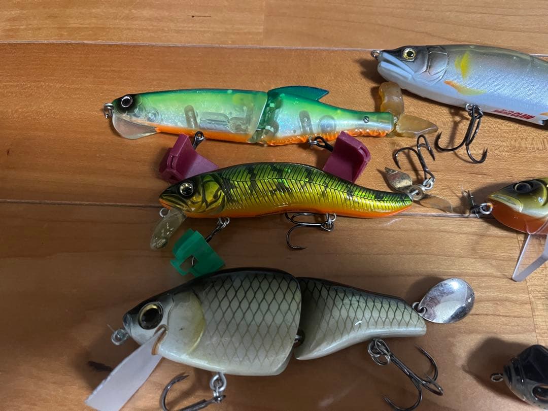 バス釣り引退セット　ルアーセット　ワームセット