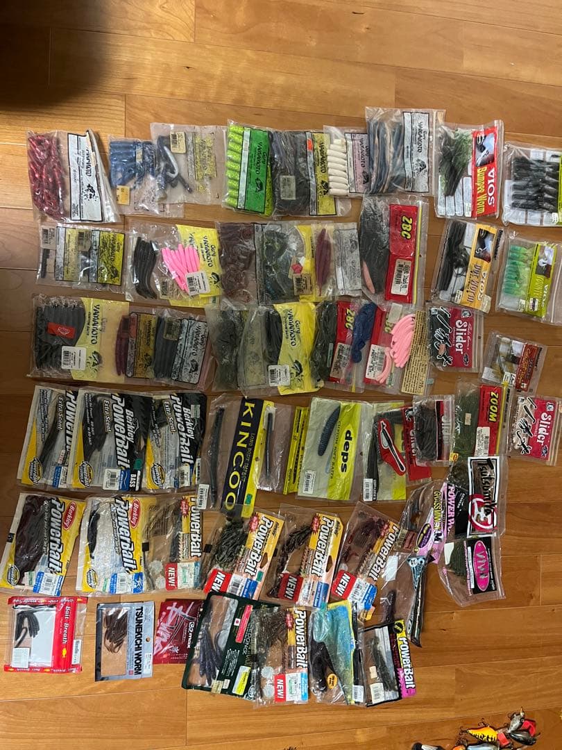 バス釣り引退セット　ルアーセット　ワームセット