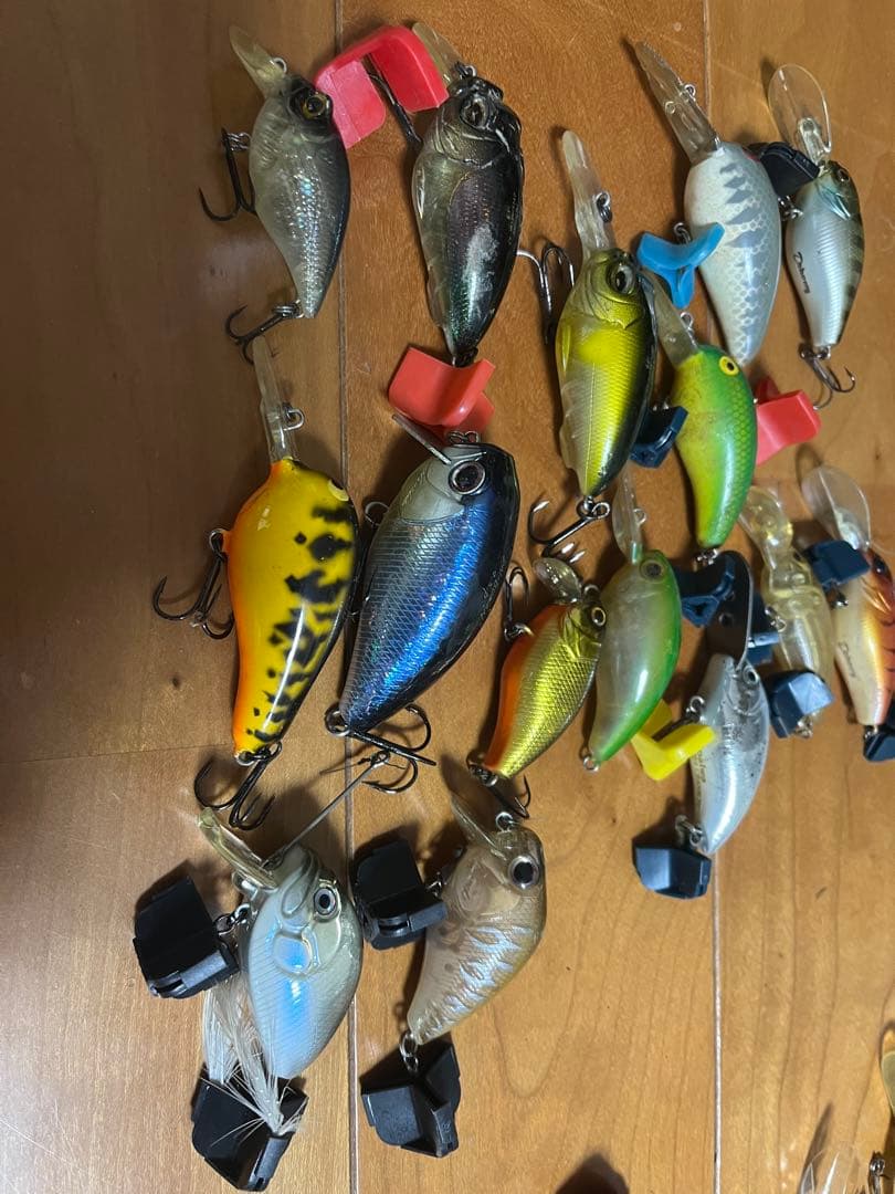 バス釣り引退セット　ルアーセット　ワームセット