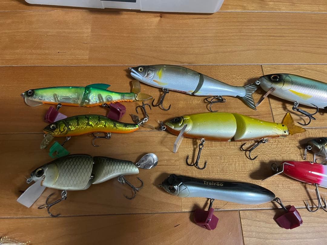 バス釣り引退セット　ルアーセット　ワームセット