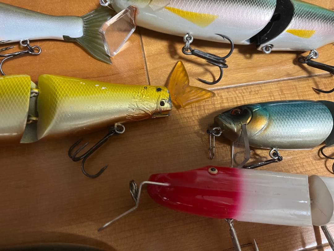 バス釣り引退セット　ルアーセット　ワームセット