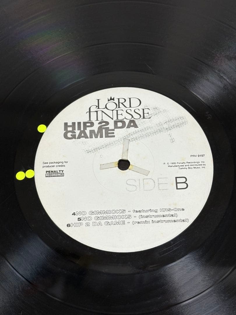 LORD FINESSE HIP 2 DA GAME レコード同レコード2枚