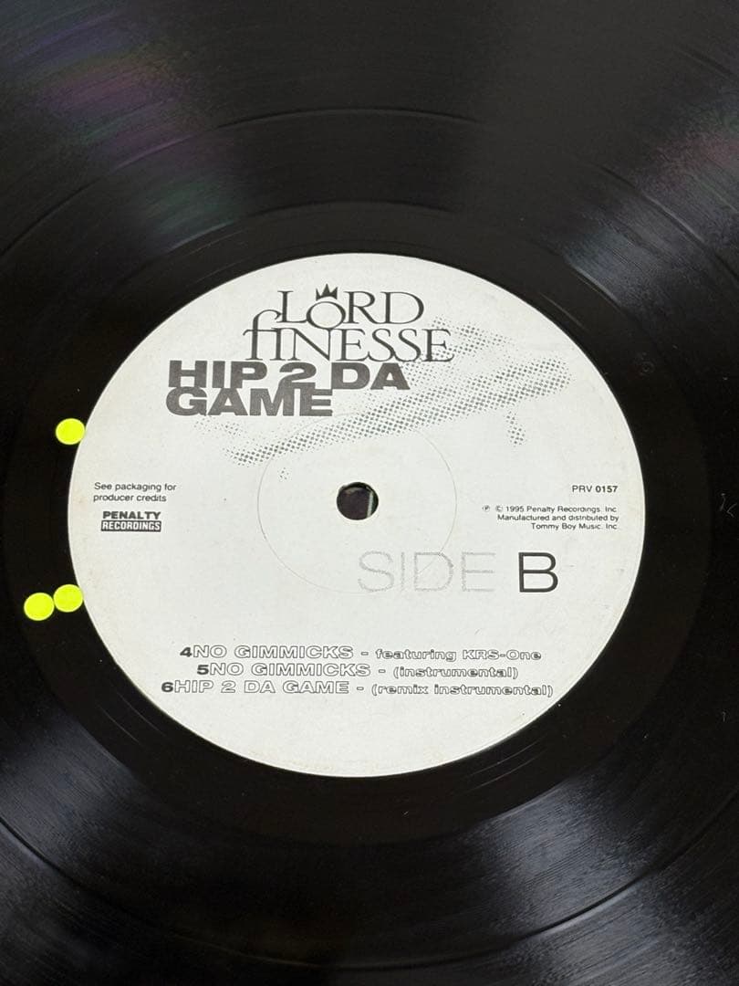 LORD FINESSE HIP 2 DA GAME レコード同レコード2枚