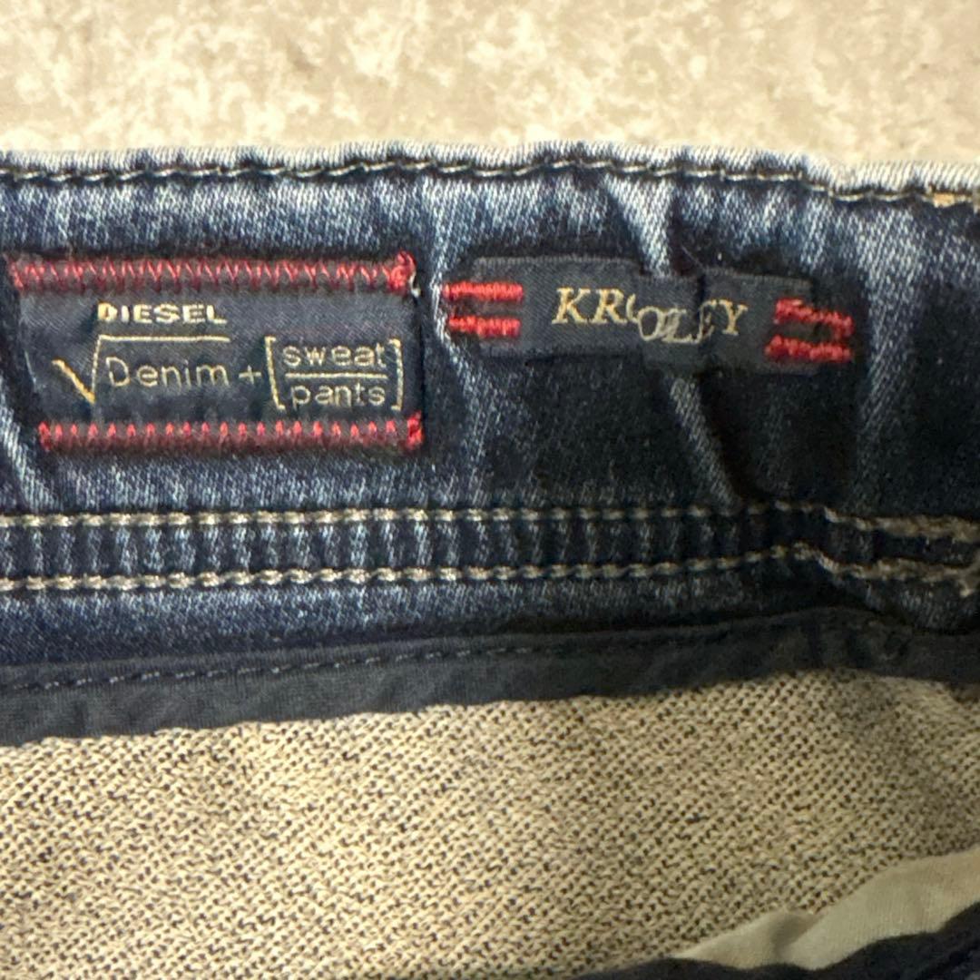人気 DIESEL JOGGJEANS KROOLEY デニム 36 ダメージ