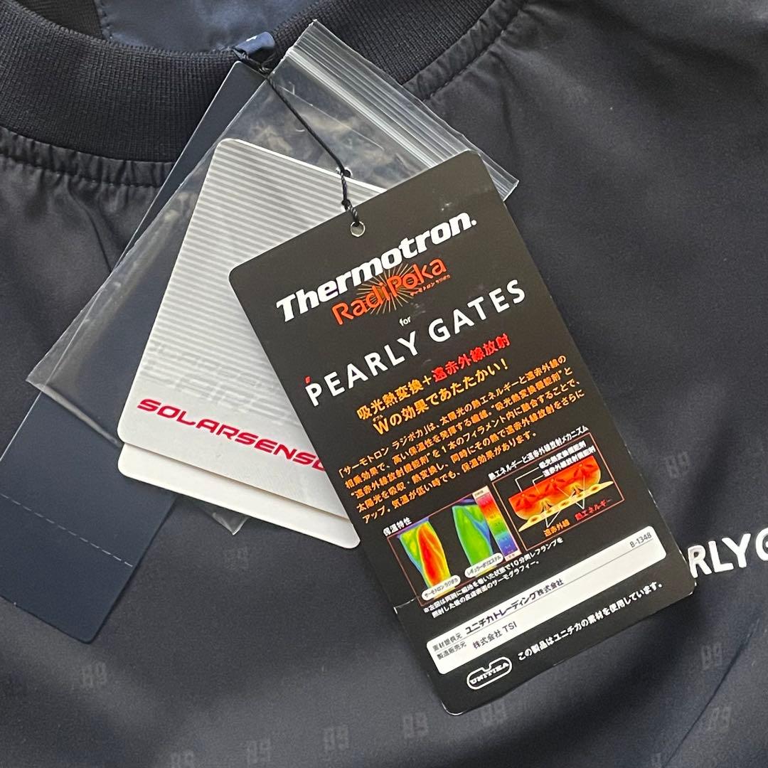 【参39,600円】パーリーゲイツ タフレックスサーモトロン スニード 黒 5