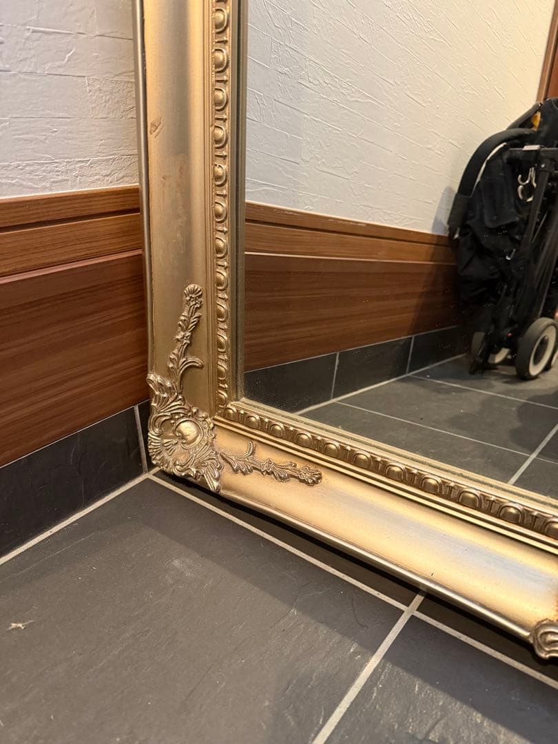 【fifi】全身鏡 アンティーク調ミラー 180×90cm