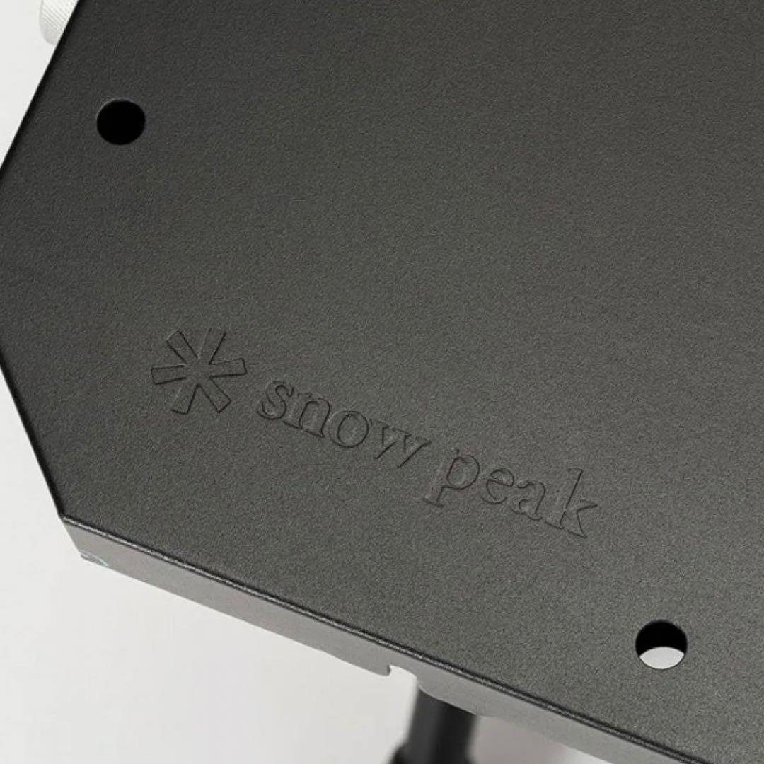 新品 スノーピーク コネクションテーブル 耐熱ブラック ジカロ連結 IGT 焚火