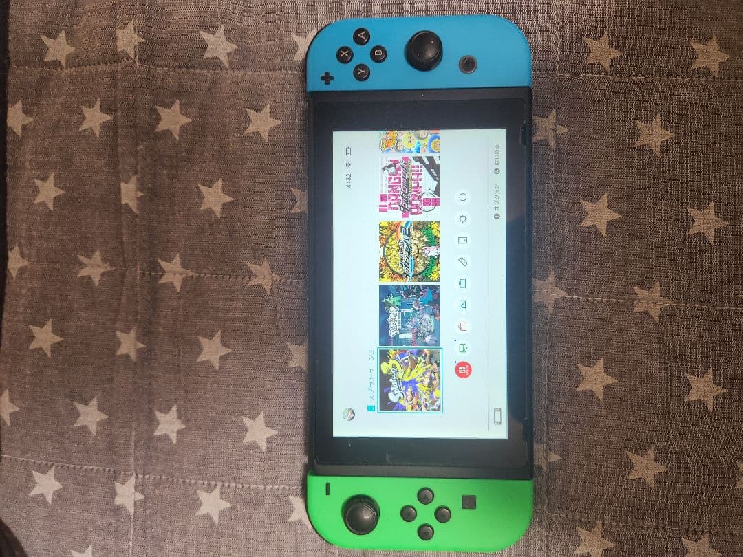 キ*コ様 Nintendo Switch グリーン/ブルー 本体　全部セット