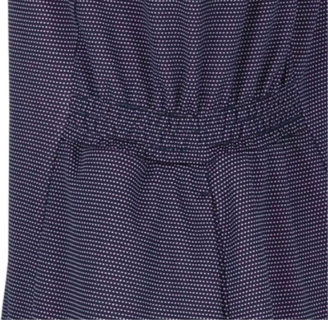 No.859 FILA 秋色素敵Colorのズリ上がらないワンピ☆XL☆NAVY