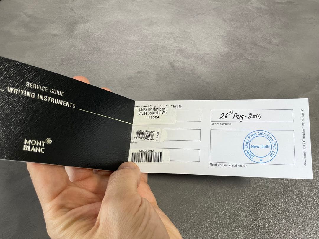 モンブラン ホワイト 13428 Montblanc