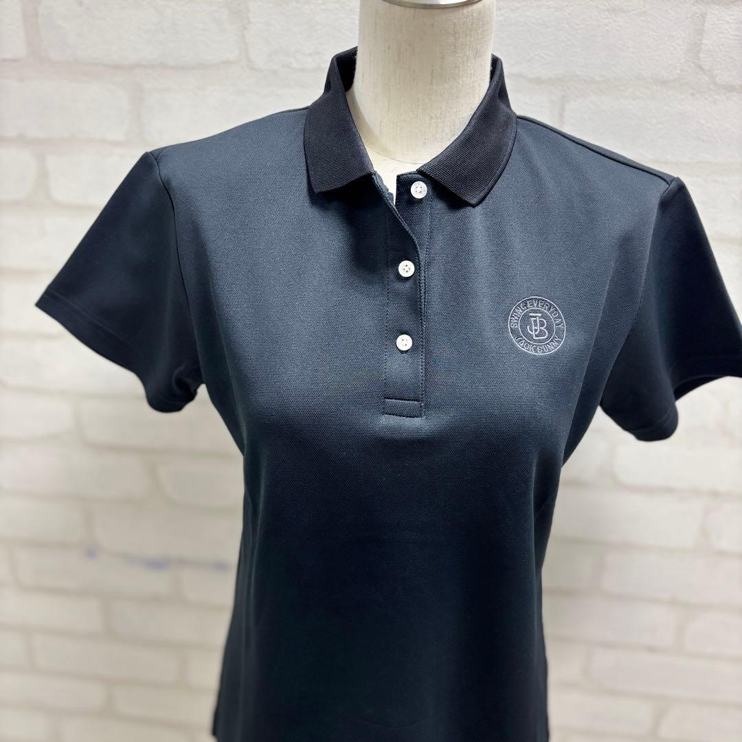 ★美品★ Jack Bunny ゴルフウェア ブラック ポロシャツ
