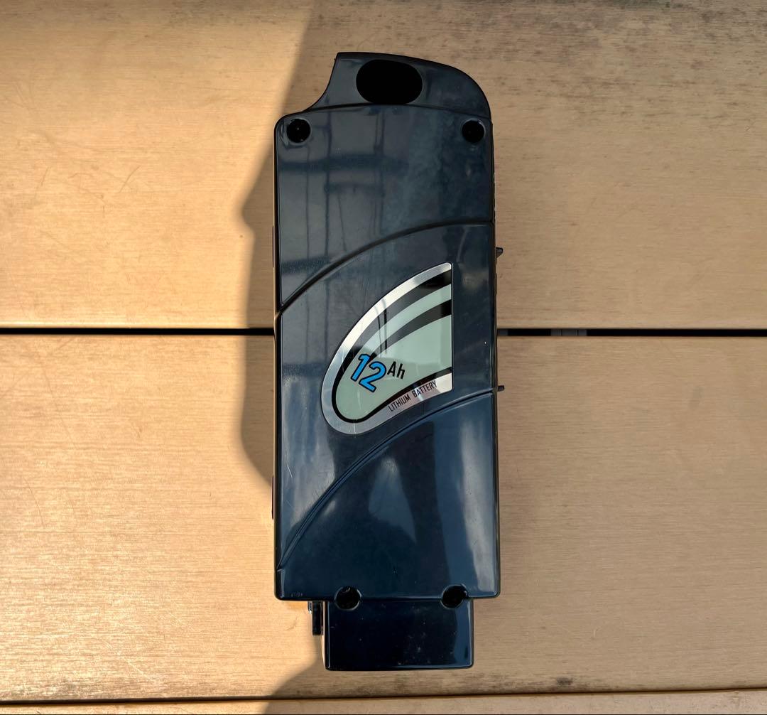 ペルテック電動アシスト自転車　TDN-206 マットネイビー　大容量12AH付き