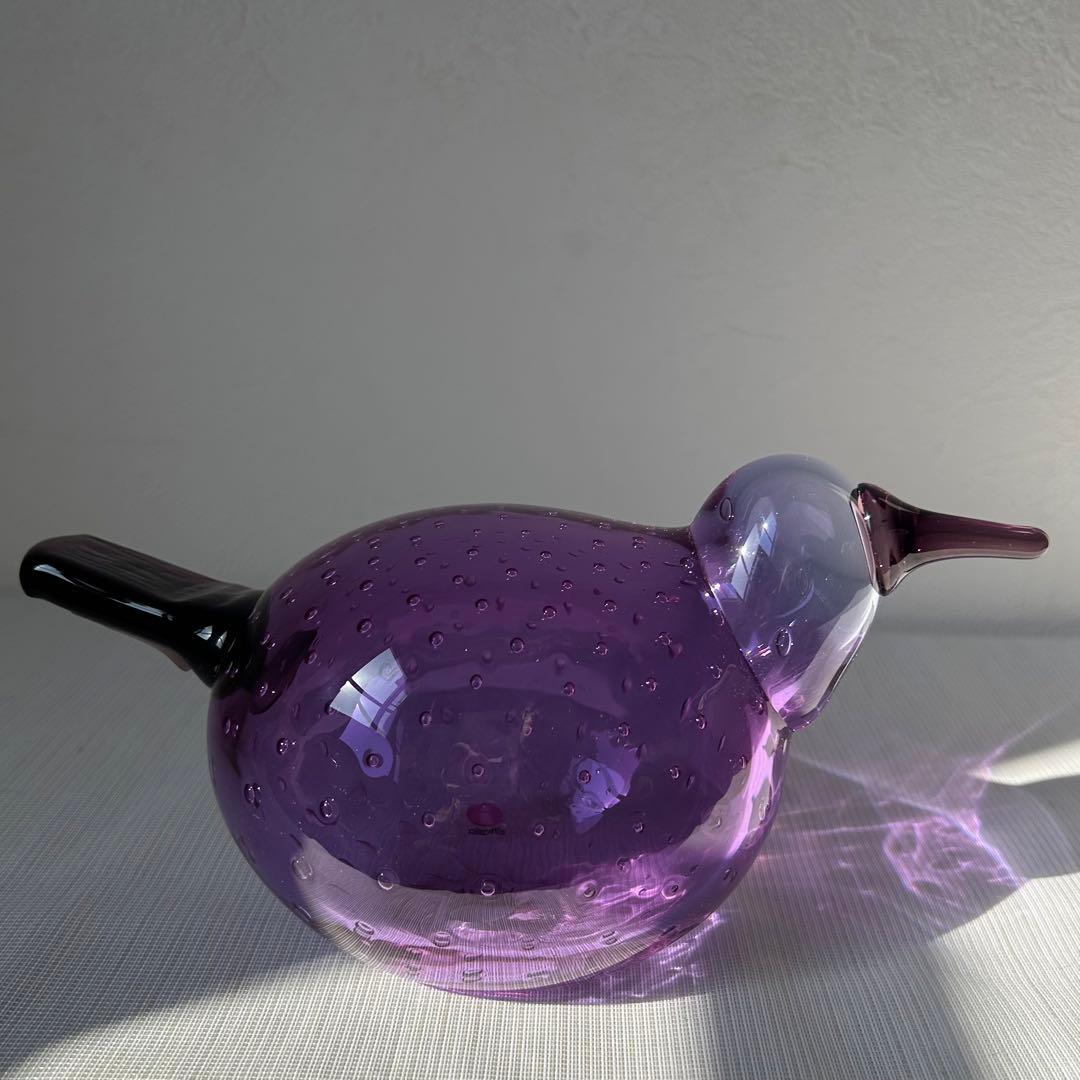 イッタラ　オイバ・トイッカ ガラスの鳥 アニュアルバード Kesuri