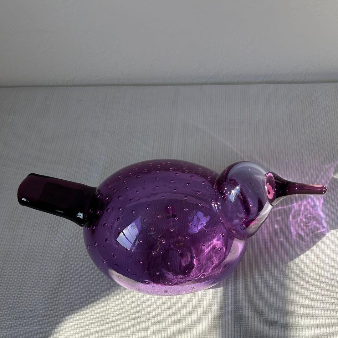 イッタラ　オイバ・トイッカ ガラスの鳥 アニュアルバード Kesuri