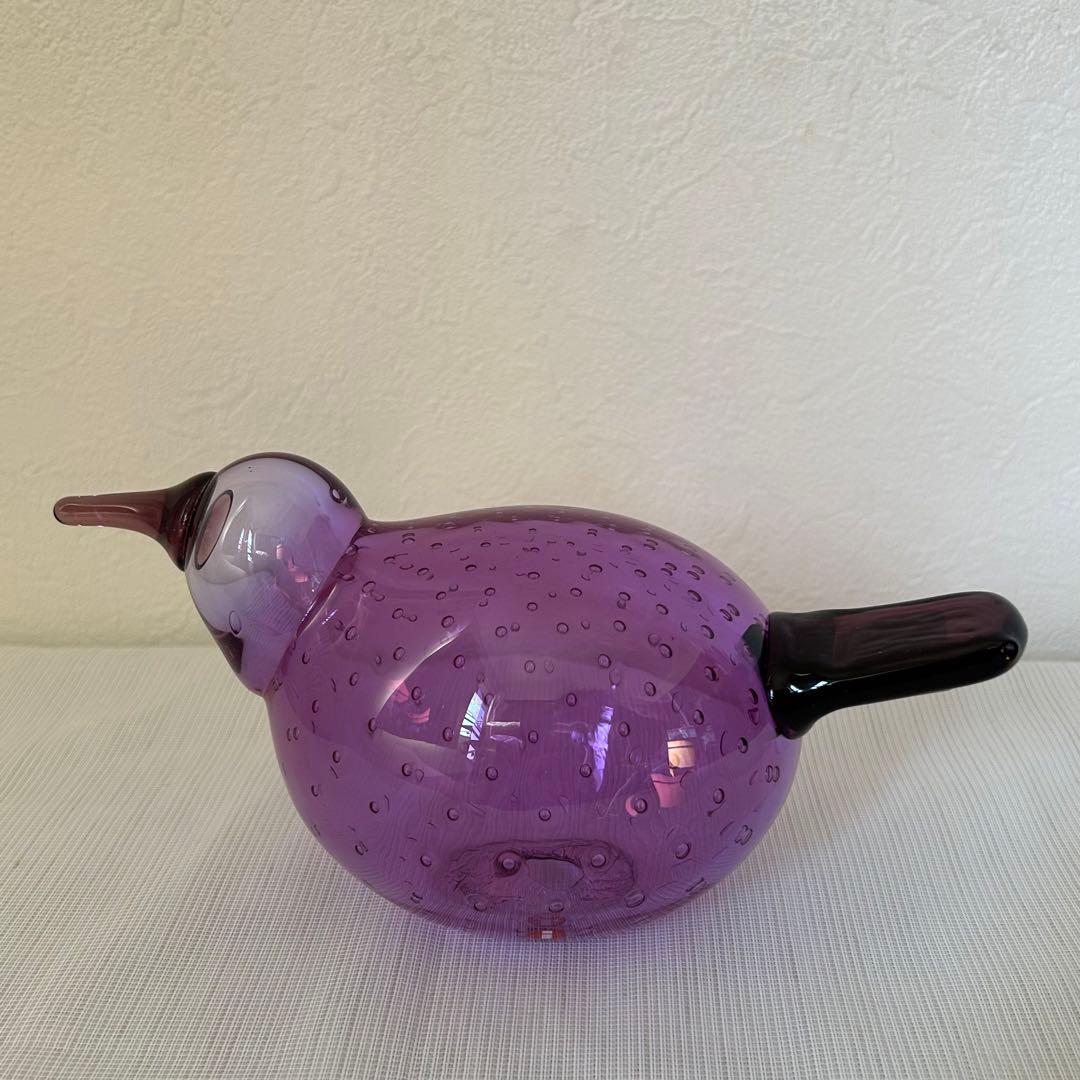 イッタラ　オイバ・トイッカ ガラスの鳥 アニュアルバード Kesuri