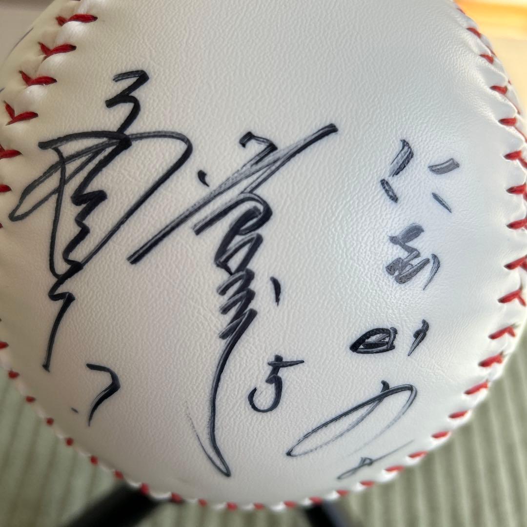 読売巨人軍 ２００２年優勝記念ジャンボ直筆貴重サインボール直筆１２名最終価格