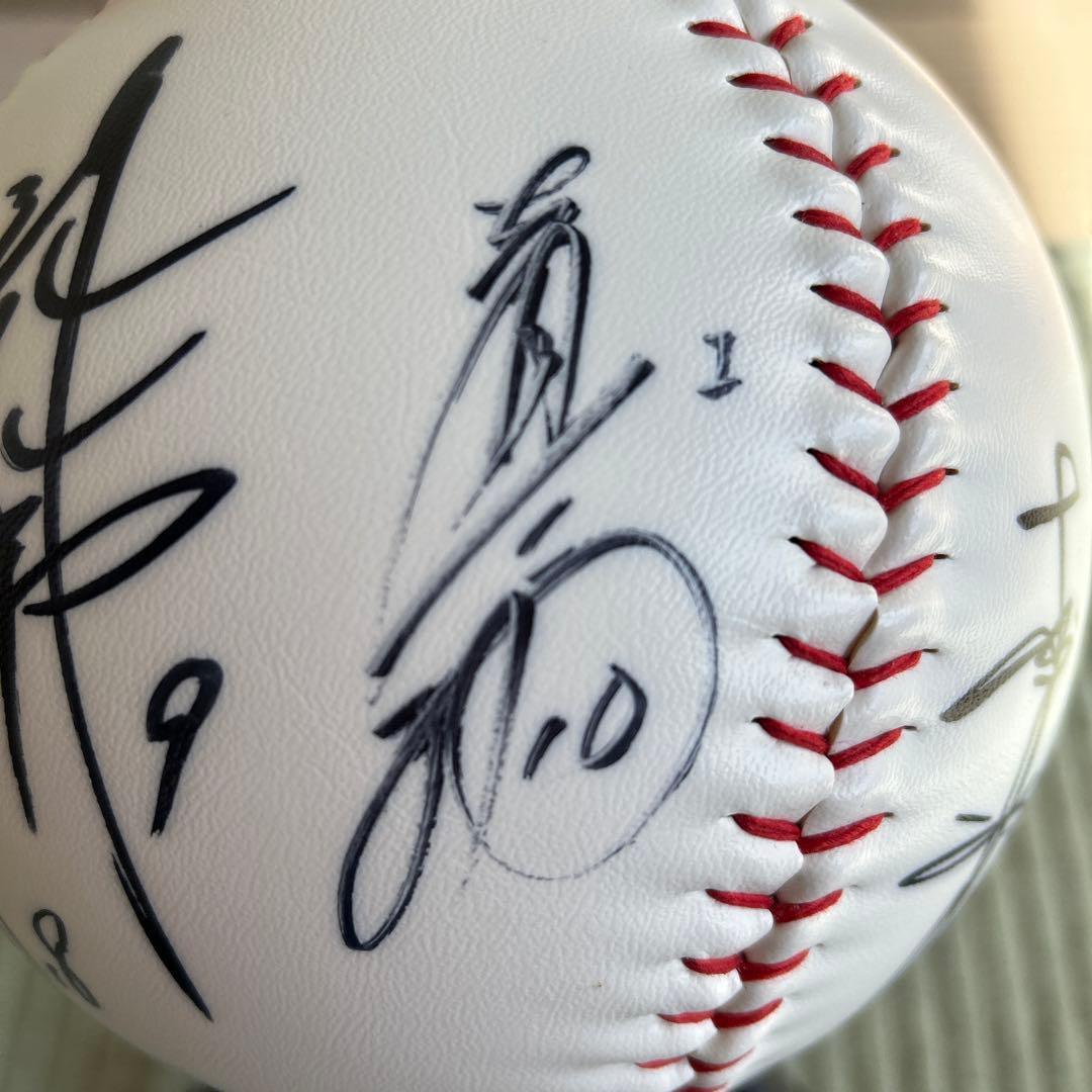 読売巨人軍 ２００２年優勝記念ジャンボ直筆貴重サインボール直筆１２名最終価格