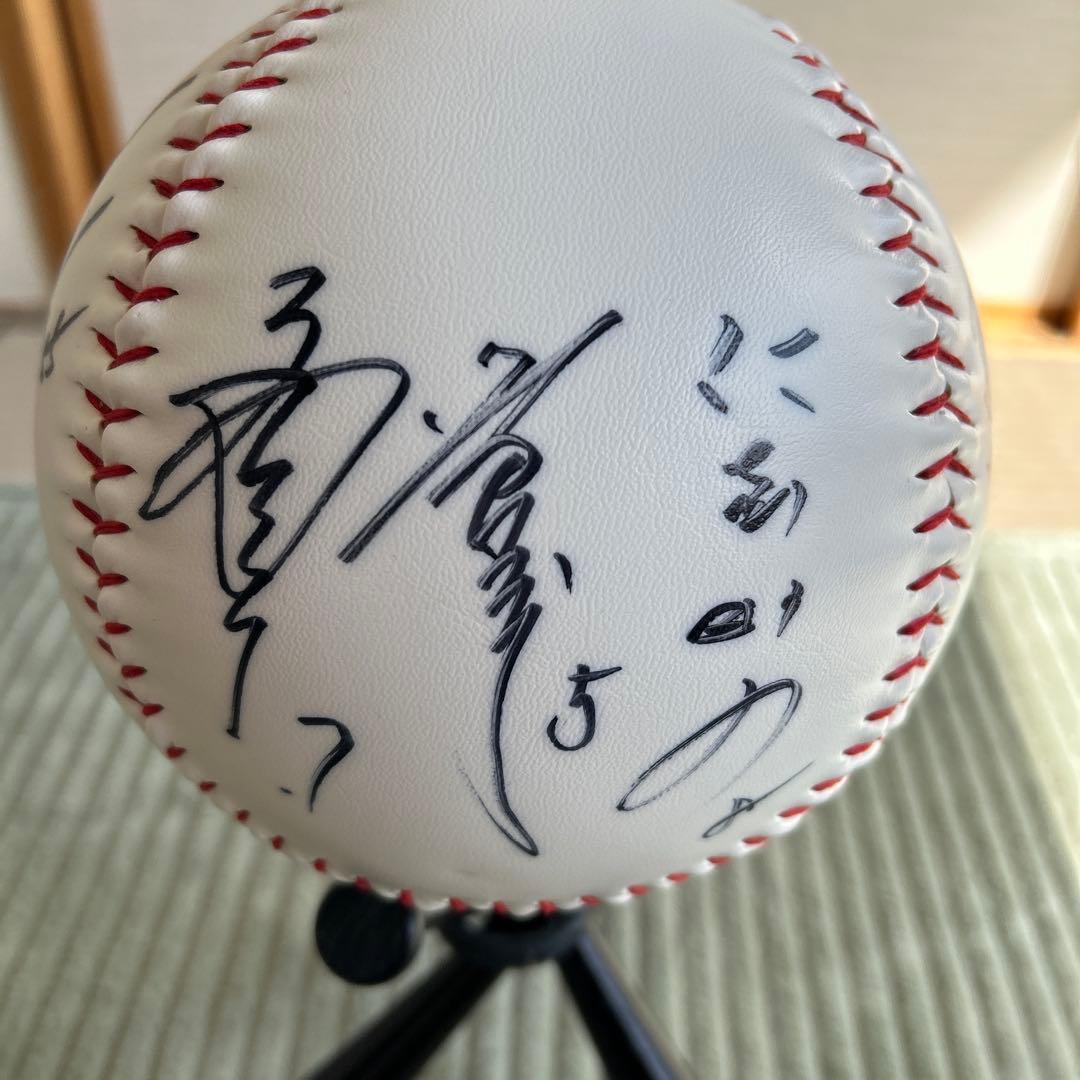 読売巨人軍 ２００２年優勝記念ジャンボ直筆貴重サインボール直筆１２名最終価格
