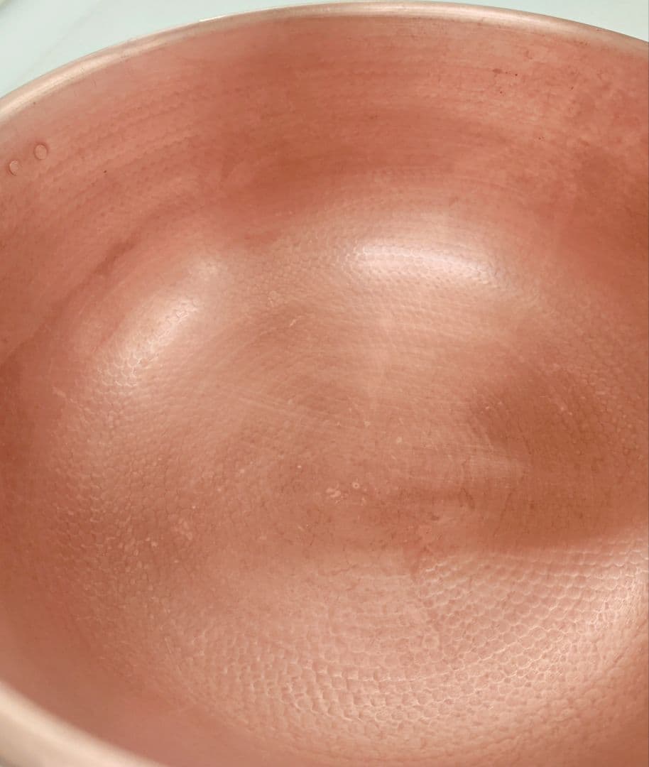 【特大 槌目仕上げ】製菓製パン用 銅鍋 φ45cm プロ仕様 業務用 本格道具