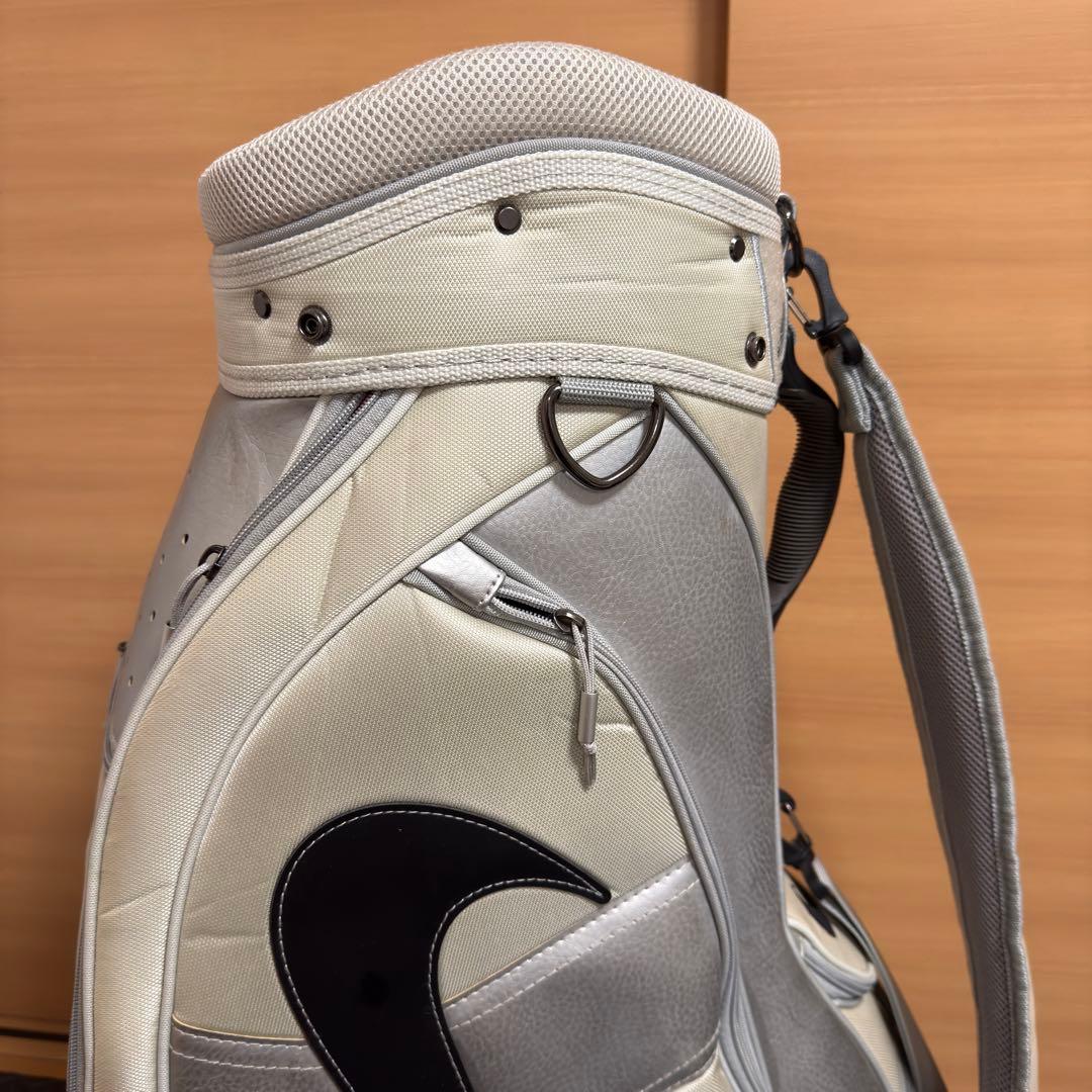 NIKE GOLF ナイキ ゴルフ キャディバッグ 6分割 ホワイト フード