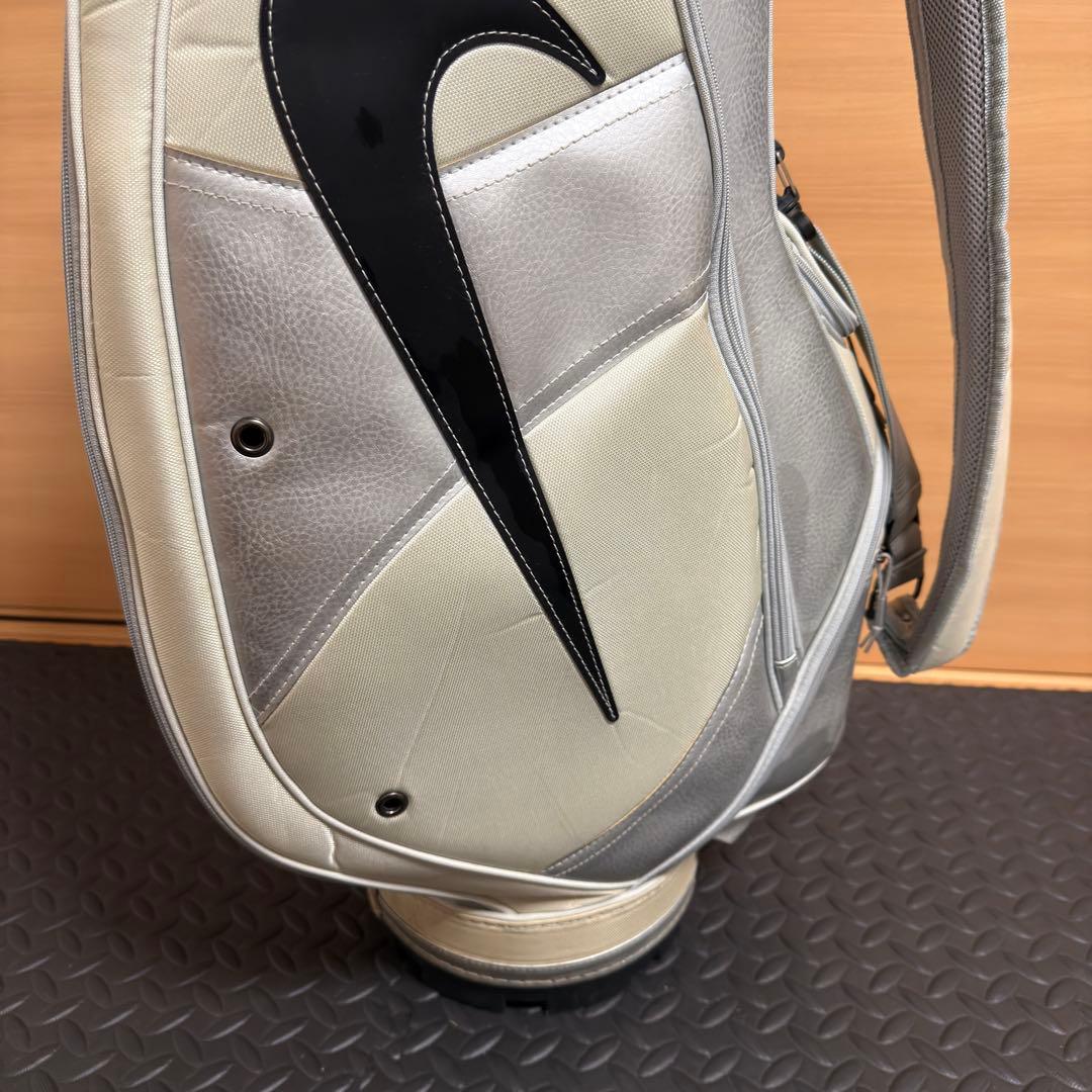 NIKE GOLF ナイキ ゴルフ キャディバッグ 6分割 ホワイト フード