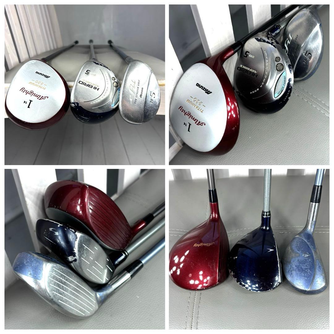 本格派 レディースゴルフクラブ 11本 フルセット ゴルフセット 豪華セット