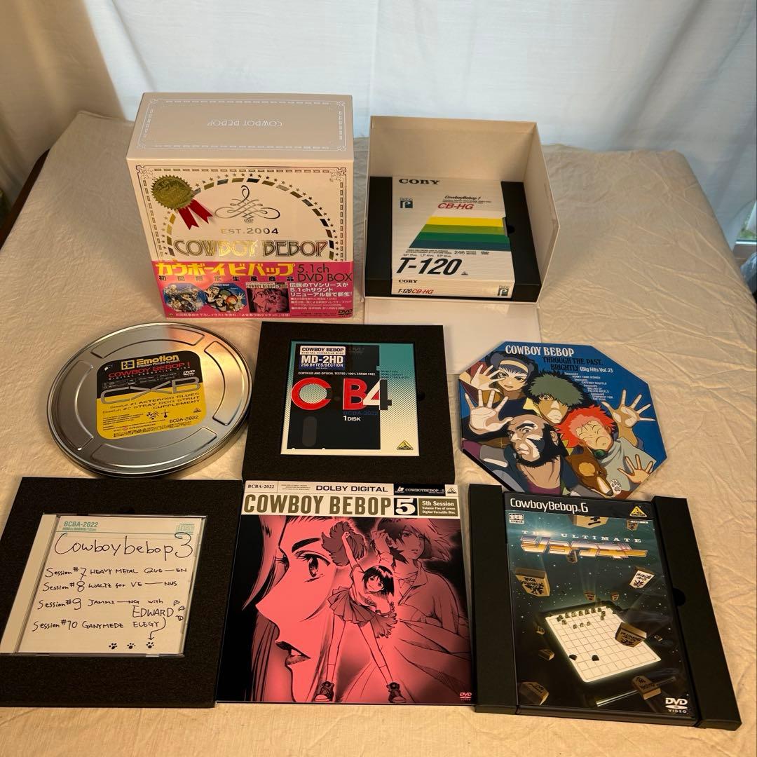 カウボーイビバップ 5.1ch DVDBOX7枚組　＆　劇場版天国の扉DVD