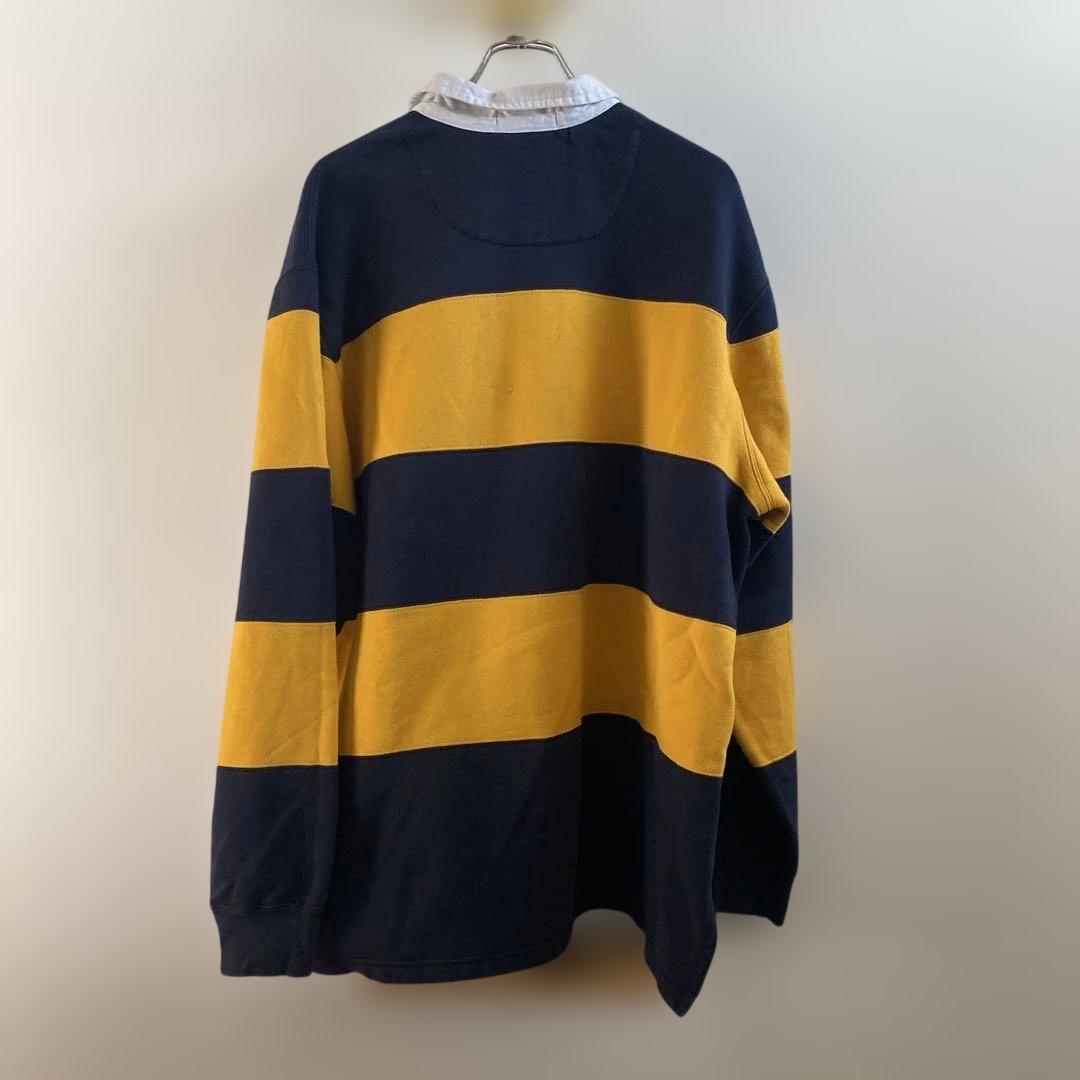 90s ラルフローレン　ラガーシャツ　size:XL美品　常田大希
