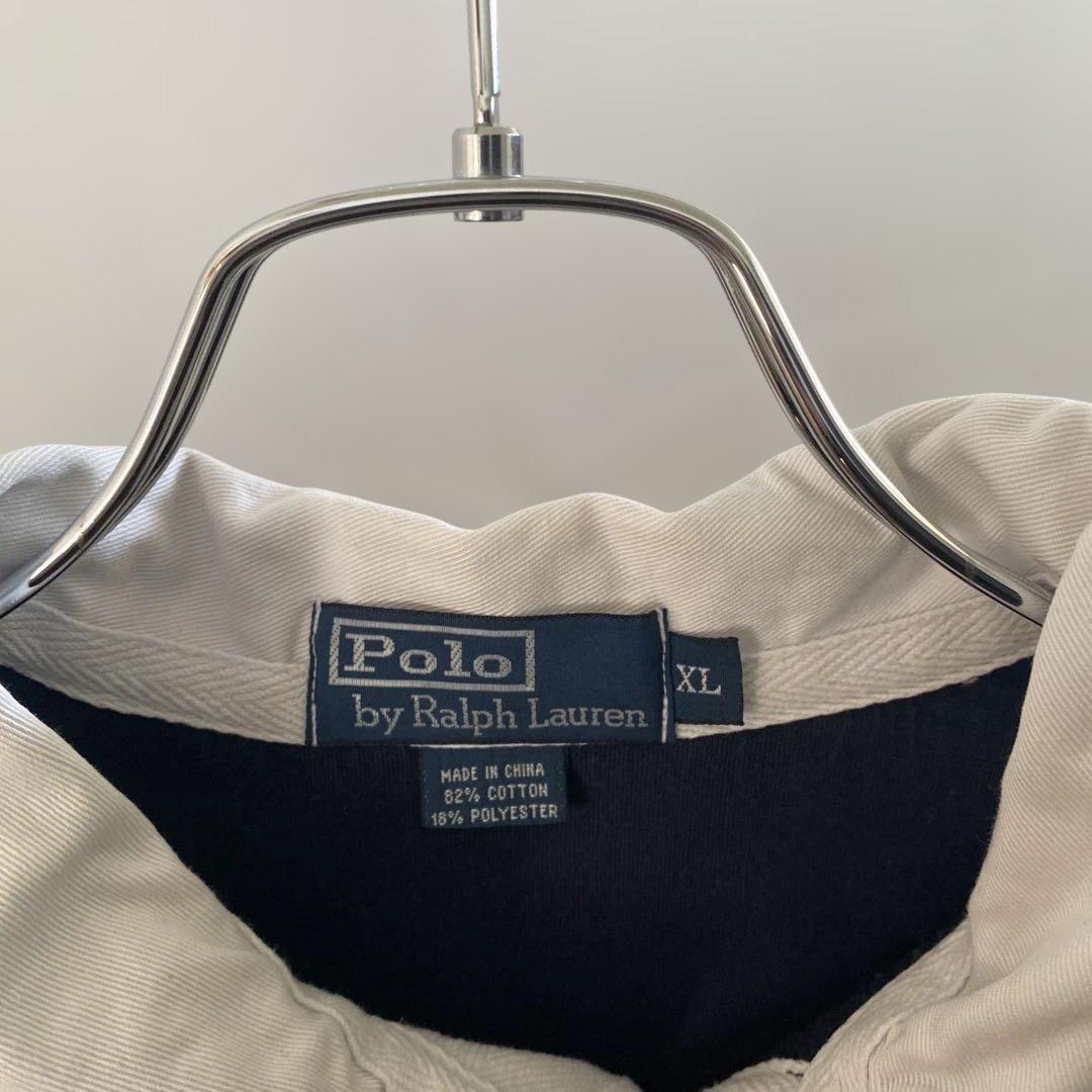 90s ラルフローレン　ラガーシャツ　size:XL美品　常田大希