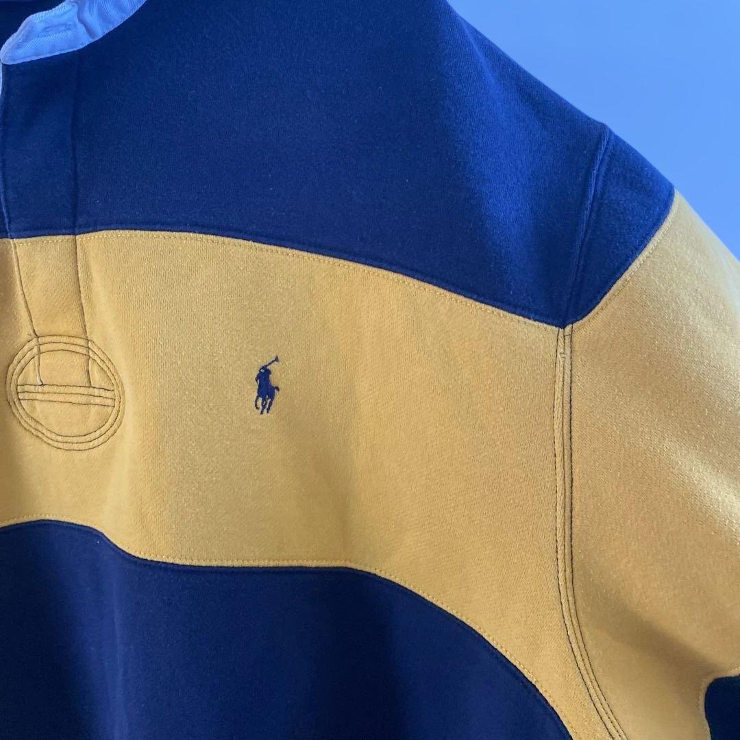 90s ラルフローレン　ラガーシャツ　size:XL美品　常田大希