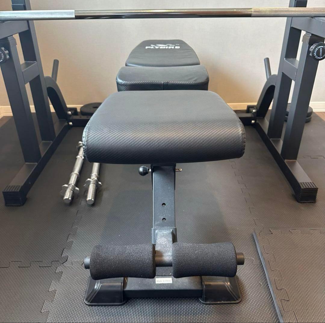 【引取り限定】ベンチプレス トレーニングベンチセット